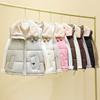Autumn and winter new personalized fashion cotton clothes vest sleeveless lapel collar horse vest new coat