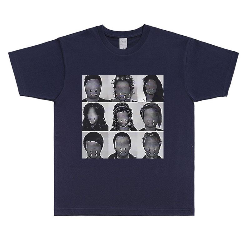 Rapper Ken Carson A Great Chaos Mugshot Tričko Rap Playboi Carti Opium Merch Trička Pánské Hip Hop Vintage Oversized Trička