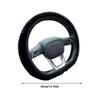 Winter Steering Wheel Cover Soft Fuzzy Elastic Anti-Slip Auto Accessories Automotive Furry Steering Wheel Protector For Sedans