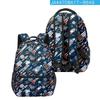 Kpop Youthful School Bags Unisex Space Rocket Spacecraft Travel Bags 3D Print Oxford Waterproof Notebook Shoulder Backpacks