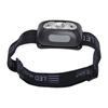 LED Headlamp Multifunctional Adjustable Angle Waterproof USB Charging Motion Sensor Portable Head