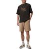 Jordan Brooklyn T Shirts Men's Contour Brown Crew Neck Moderate IX1570-231