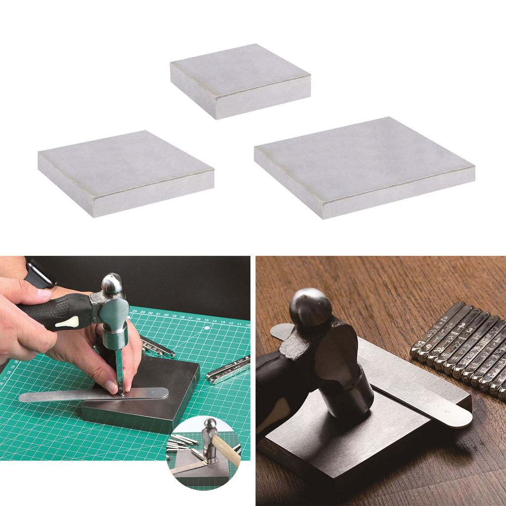 Wszechstronne kowadło kwadratowe Solidne żelazne kowadło do precyzyjnej obróbki metali Metalowy blok ławkowy Kwadratowe stoły warsztatowe dla entuzjastów majsterkowania