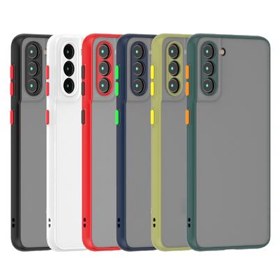Etui Skin Feel Matte Hard Phone Case do Samsung Galaxy S20 S21 Fe S22 Plus S23 S24 Ultra 5G Wstrząsoodporne silikonowe etui