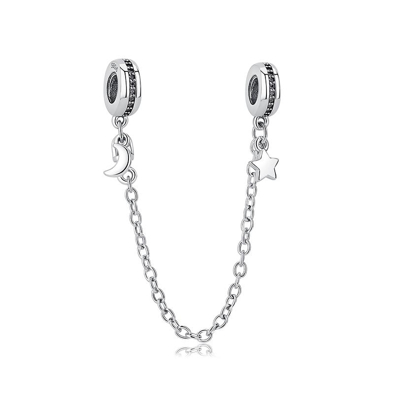 925 Silver Charm Love Star Moon Sun Spaceman Pendant Beads Charms Fit Original Bracelets Necklaces Jewelry For Women