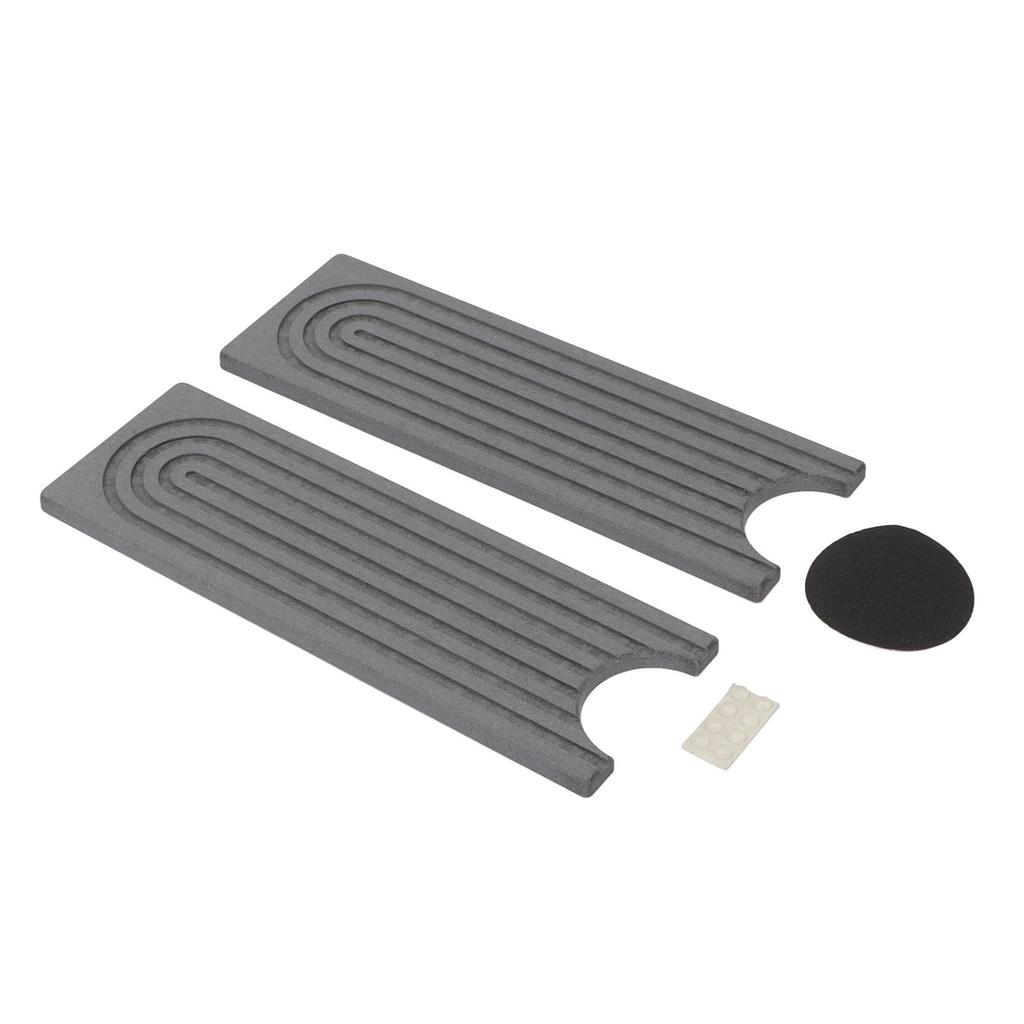 Mata Absorpcyjna Pod Kran Szybkoschnąca Nowoczesna Mata Ociekowa Diatomitowa do Kuchni Łazienki RV Ciemnoszara