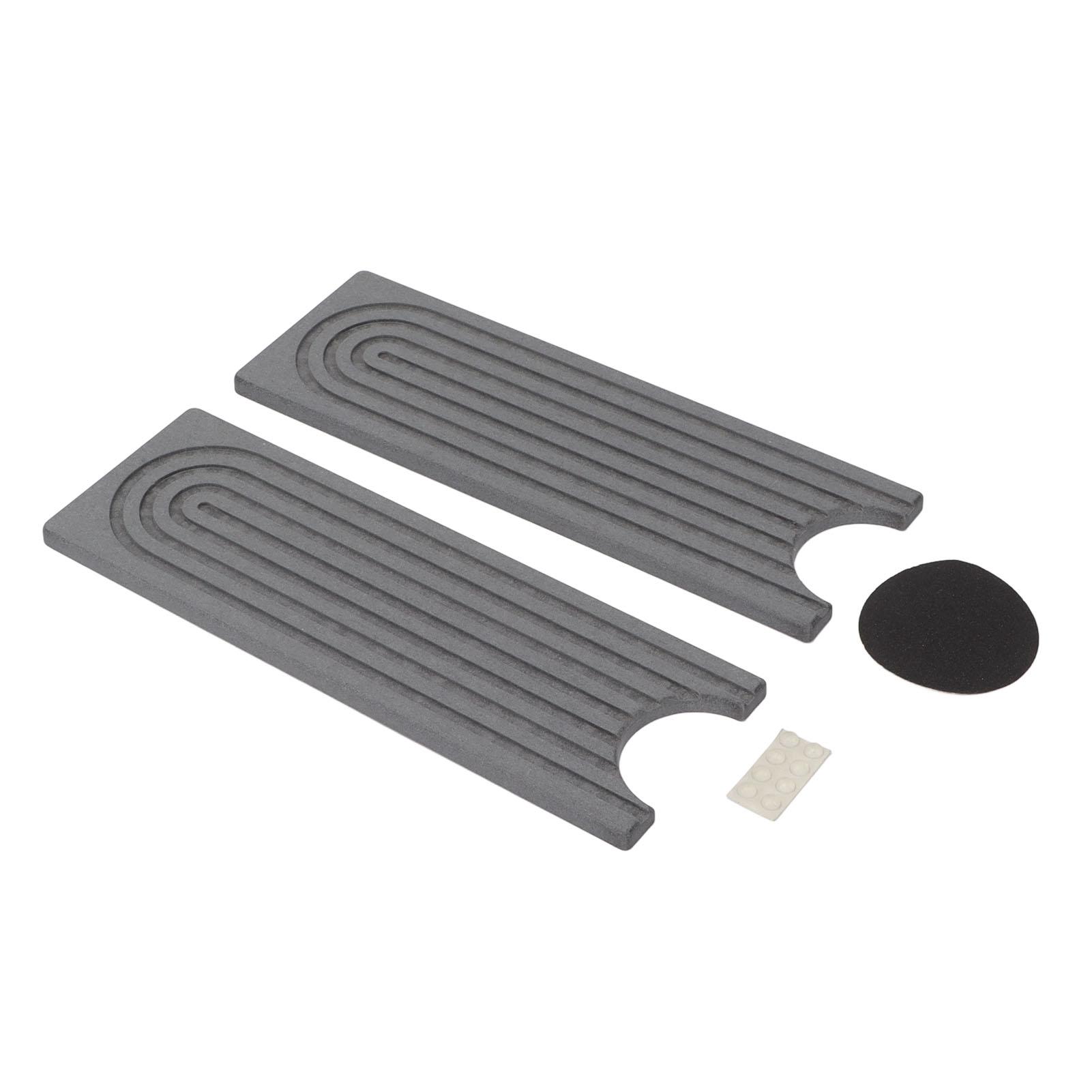 

Абсорбирующий коврик для смесителя, быстросохнущая современная диатомитовая подкладка для сушки раковины для кухни, ванной комнаты, дома на колесах, темно-серая темно-серого