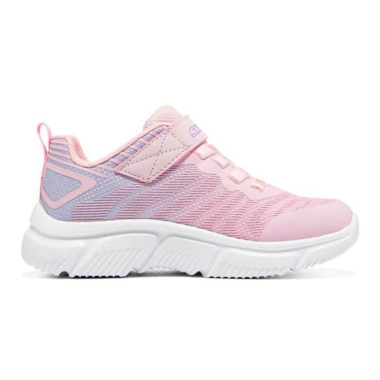 Skechers Comfortable Sports Shock Absorbing Durable Low Top Casual Shoes Kids Sneakers Pink Lavender 302478L-PKLV
