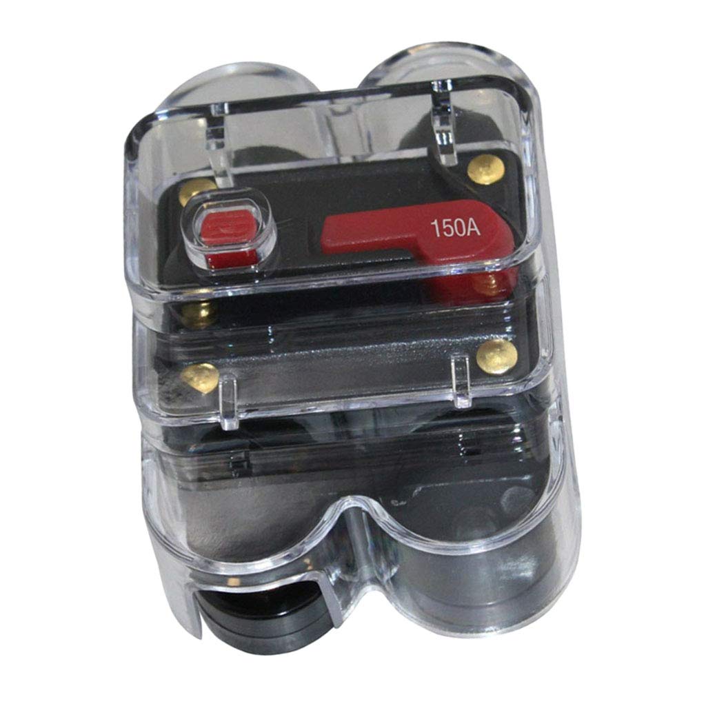 Shiwaki -36V DC Circuit Breaker for Car, Marine, Boat, Motorcycle with Manual Reset - 150A