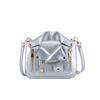 Personalized Rivet Leather Jacket Bag 2025 New Korean Version Fashion Candy Color Foreign Style Women's Shoulder Small Square Bag Pu