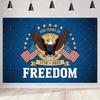 American Independence Day Theme Festival Party Decorations 250th Anniversary Celebration Cup Plate Tableware Background Supplies