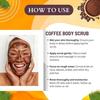BrijBooti Coffee Powder Scrub For Face & Body -(100 Gr) | Natural Coffee Powder For Skin Exfoliate, Deep Cleanse, Blackhead Remover, Glowing Skin