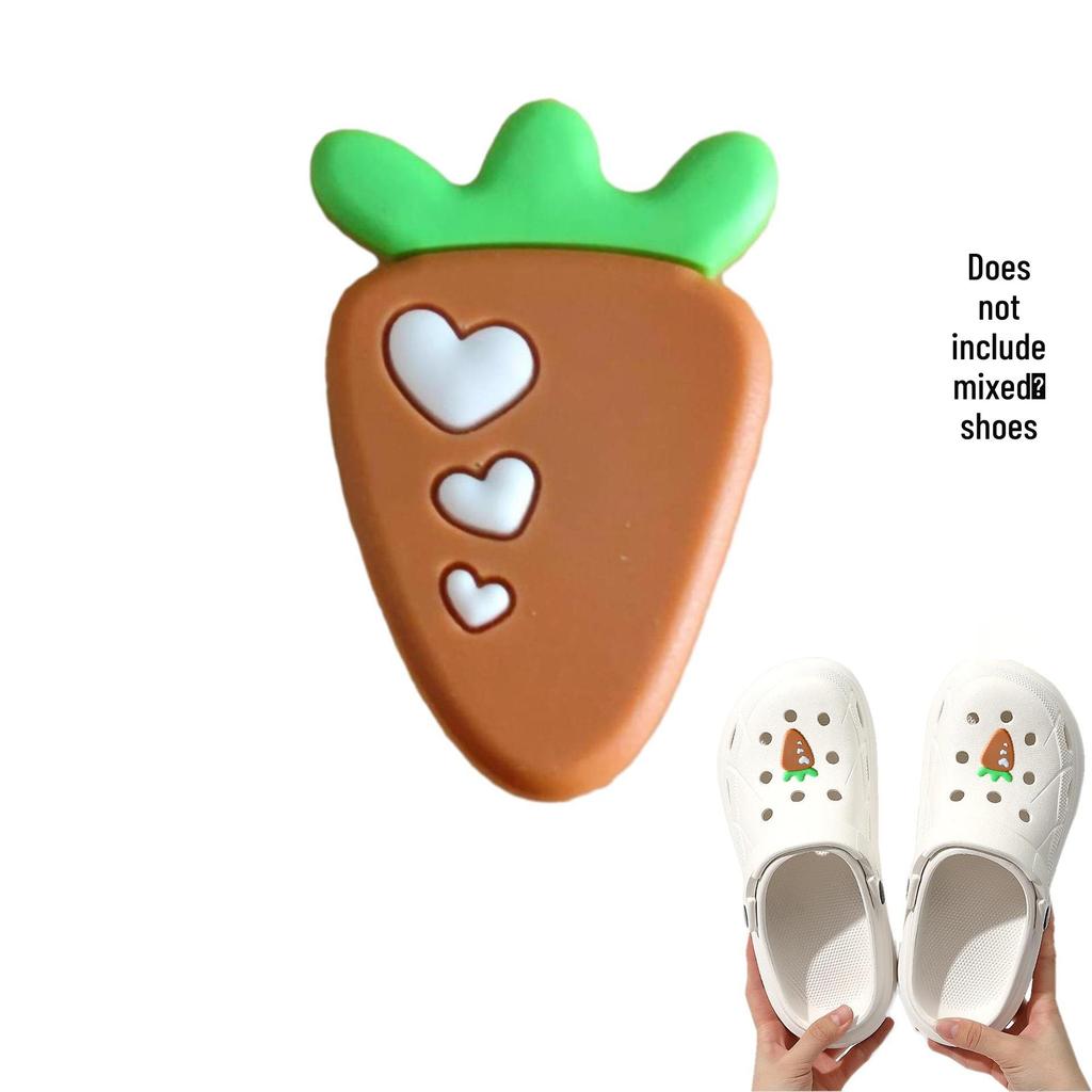 Rabbit Shoe Accessories: Cartoon PVC Charms for DIY Hole Shoes