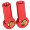 10Pcs RC Car Pull Connecting Rod Metal   Joint Accessory for   SCX10 1Celsius10