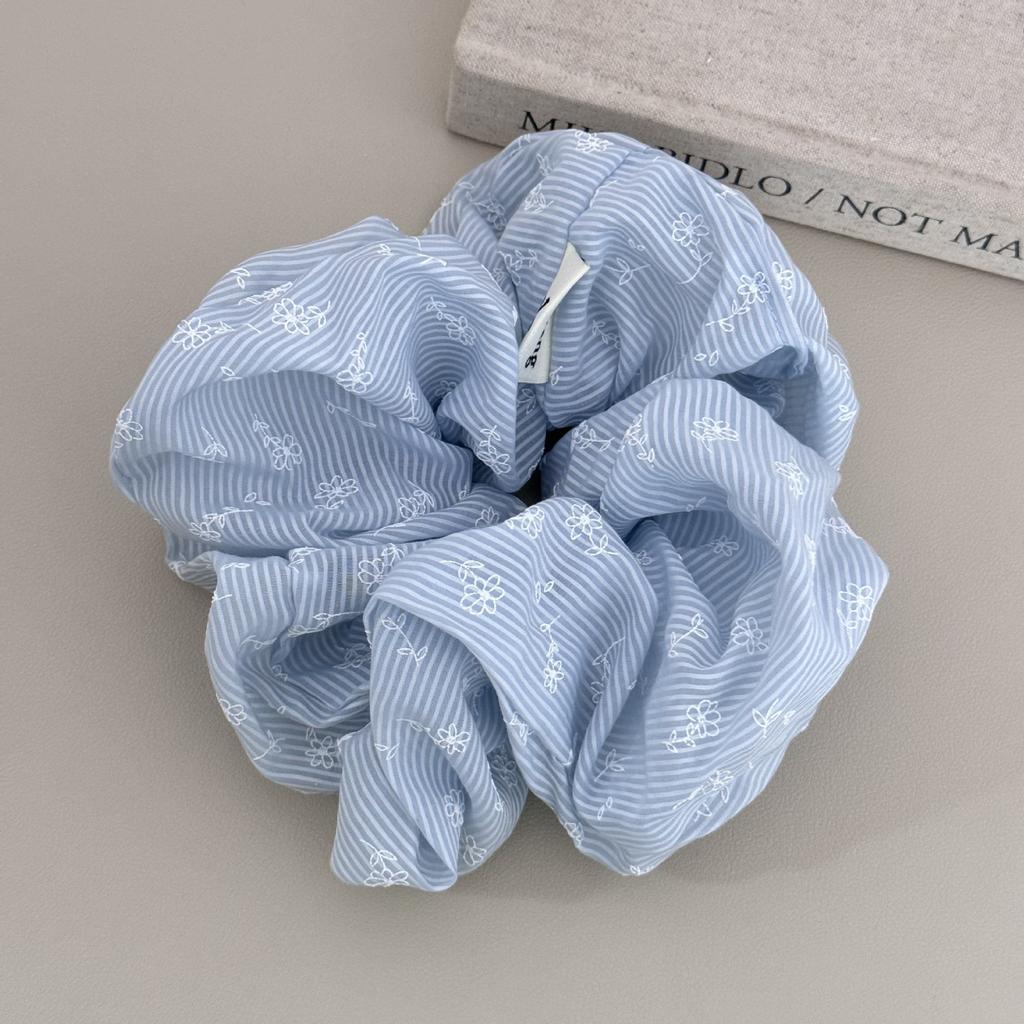 Large big accessories for women girl korean hair ties elastic bands scrunchie leading fashion popular vintage adults kpop