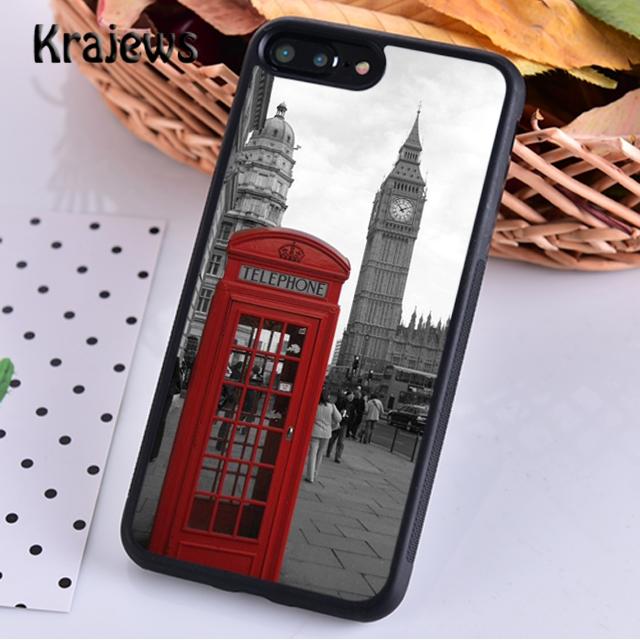 Telephone Box London Union Jack For iPhone 17 Air 16 Phone Case Cover 15 14 plus 11 12 13 pro max Fundas