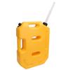 Fuel Tank 2.6 Gallon High Strength Shockproof Multipurpose Spare Fuel Can for Most Cars Motorcycles UTV ATV