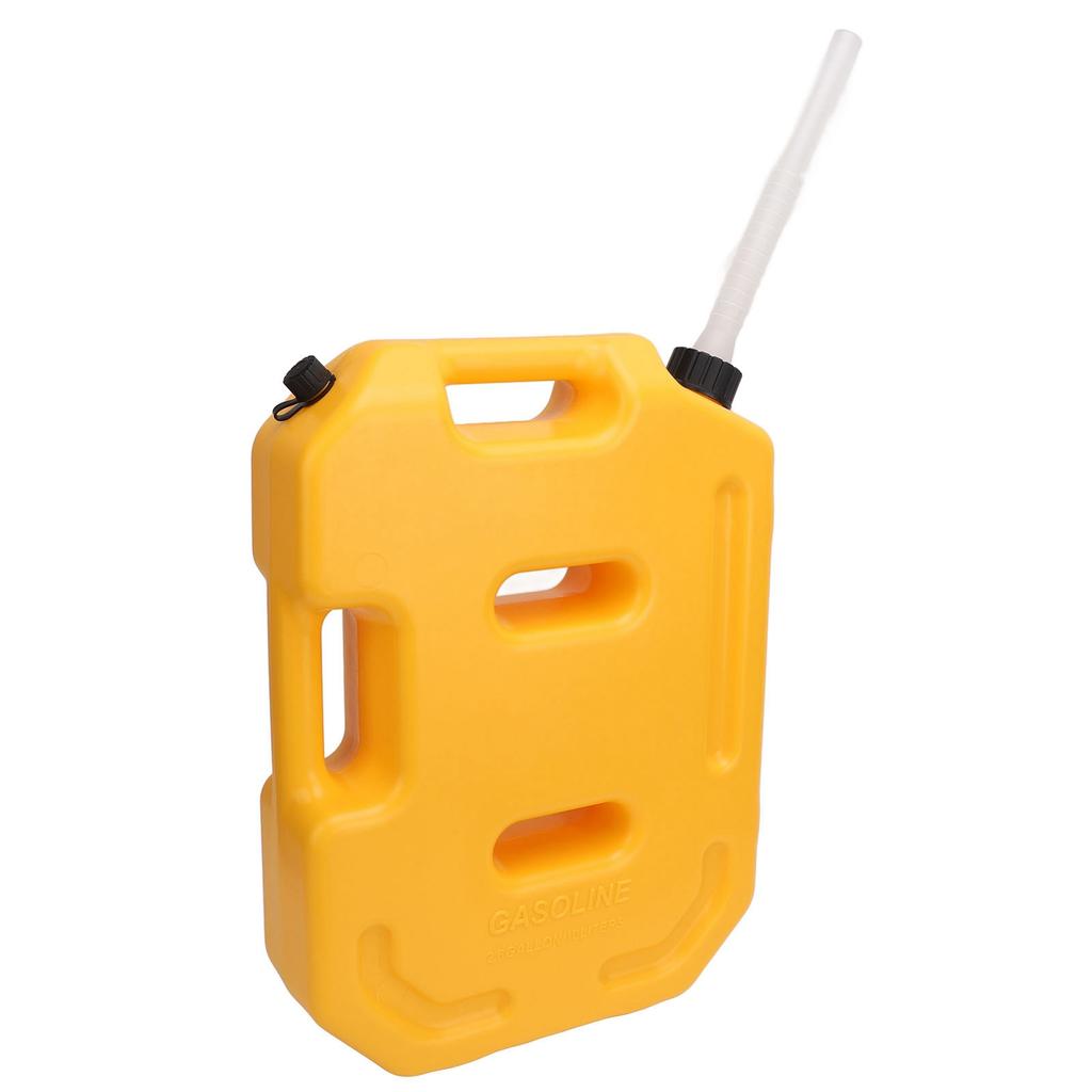 Fuel Tank 2.6 Gallon High Strength Shockproof Multipurpose Spare Fuel Can for Most Cars Motorcycles UTV ATV