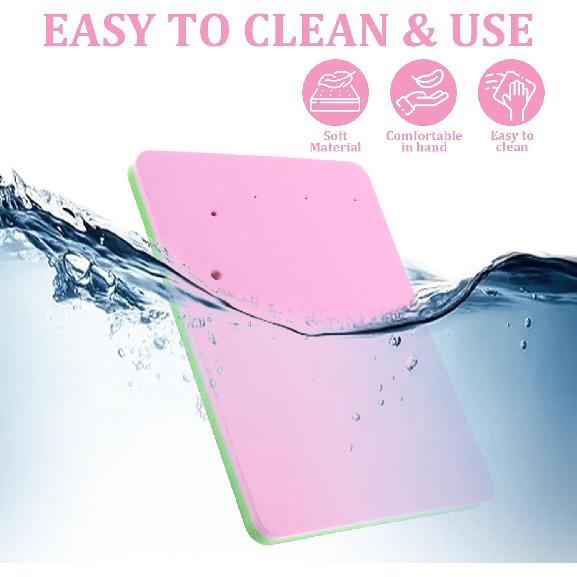 1 PCS Fondant Foam Pad 5Holes Rectangular Fondant Cake Sponge Pad Mat Clay Modelling Tools Silicone Sponge Mat Paste Fondant Cake Flower Drying Mat