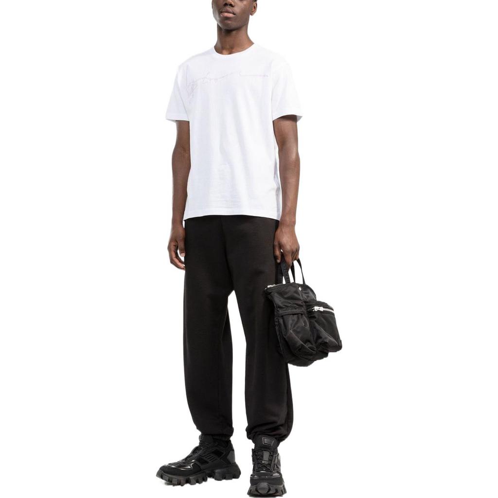 Stone Island Ss22 Solid Color Casual Crew Neck Short Sleeve T-Shirt Men Tops White 76152NS80-V0001