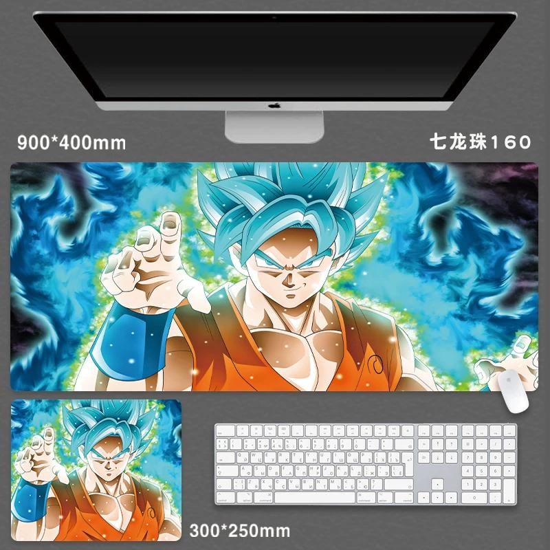 High Quality Japanese Animation Seven Dragon Ball Mouse Pad Oversized Boys Animation Two-dimensional E-sports Game Computer Keyboard Student Desk Pad