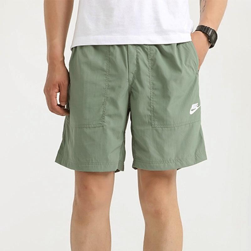Nike Sportswear Sports Training Big Pocket Woven Shorts Green Light green Men's CU4472-353