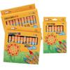 Creative Cartoon Crayon Set for Kids - 8, 12, or 24 Colors - Ideal for Elementary School Art and Kindergarten Gifts