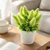 With Pot Artificial Flower Bonsai Multicolor Faux Potted Flower  Indoor Outdoor