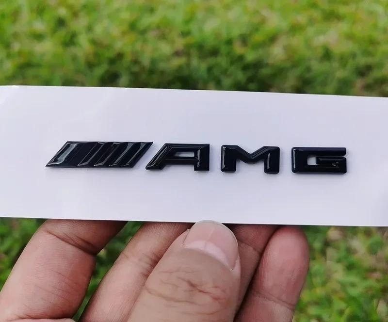 

C200 E200 New For Mercedes Benz Insignia con emblema de letras de 83mm para Mercedes Benz AMG A B C E S GLK GLA, consola central 1pcs чёрный