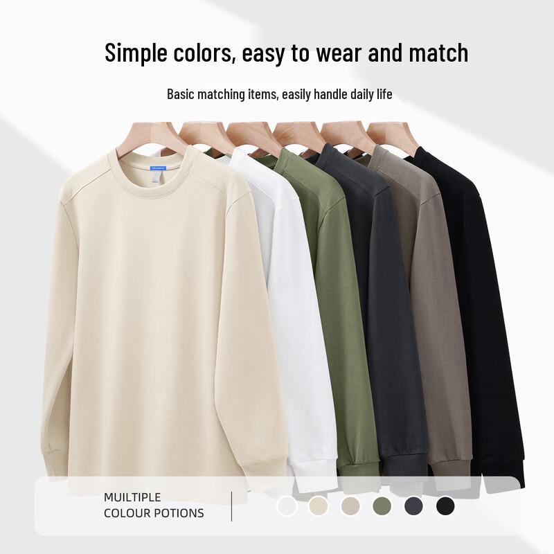 Mark Fairwhale Men's Heavyweight Loose Fit Long-Sleeve T-Shirt