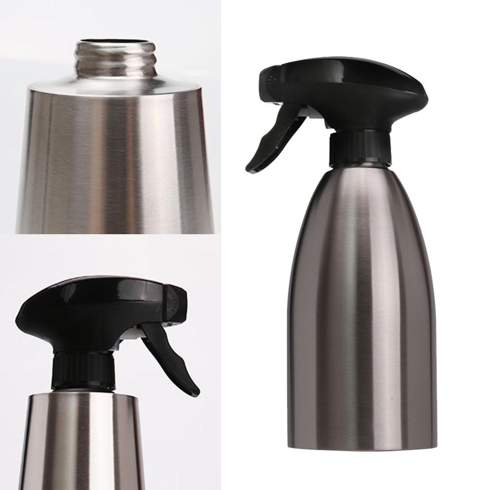 Stainless Steel Oil Spray Bottle Precision Seasoning Dispenser Healthy Kitchenware Leak Proof Cooking Tool Barbecue Accessories