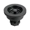 Kitchen Sink Maintenance Part, Plastic Strainer Drain Component with Basket, Center Lift Insert and Lower Screw Connection
