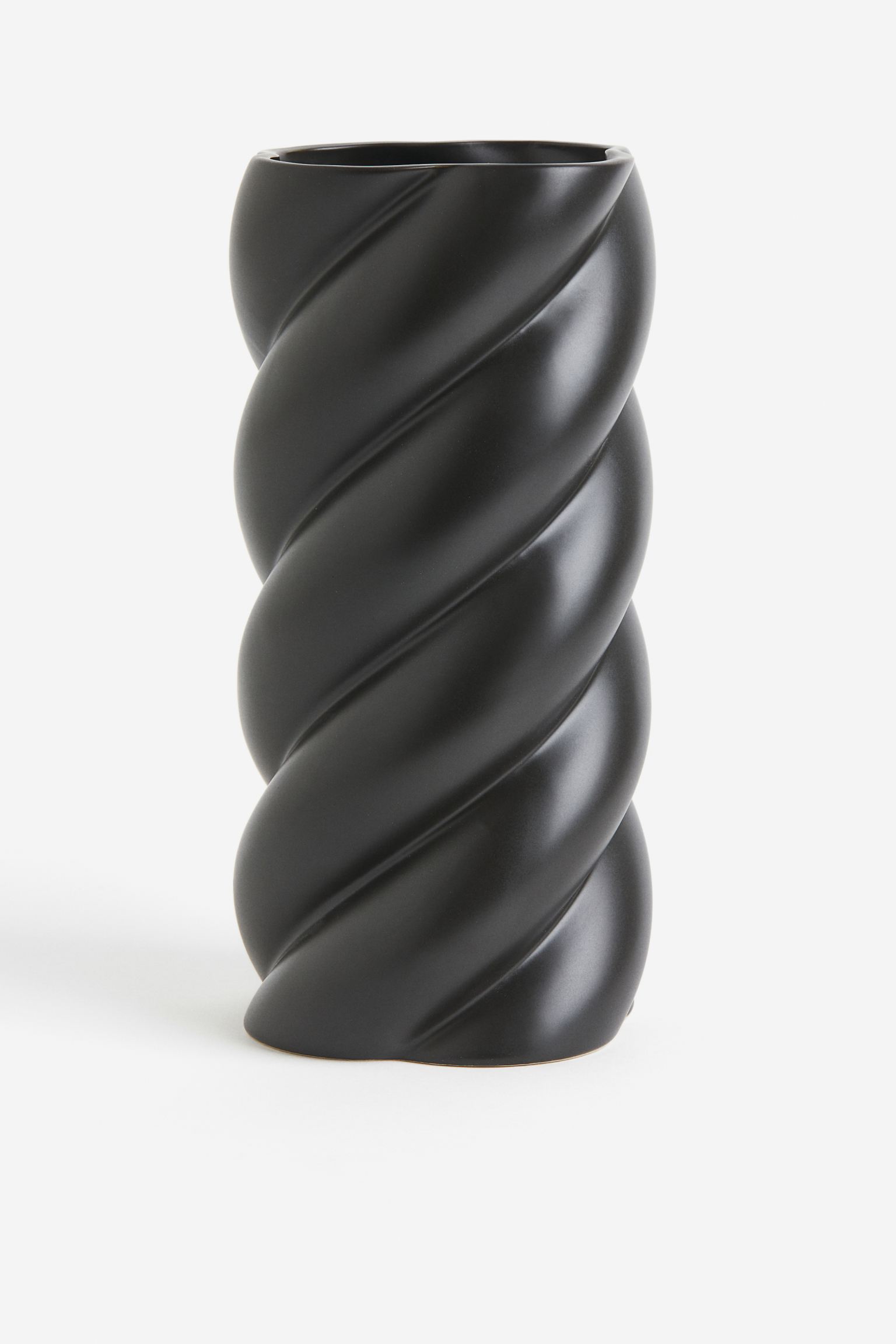 

Tall stoneware vase
