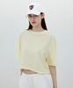 Clove [25Ss Clove] Soft Crop T-Shirt (Yellow)