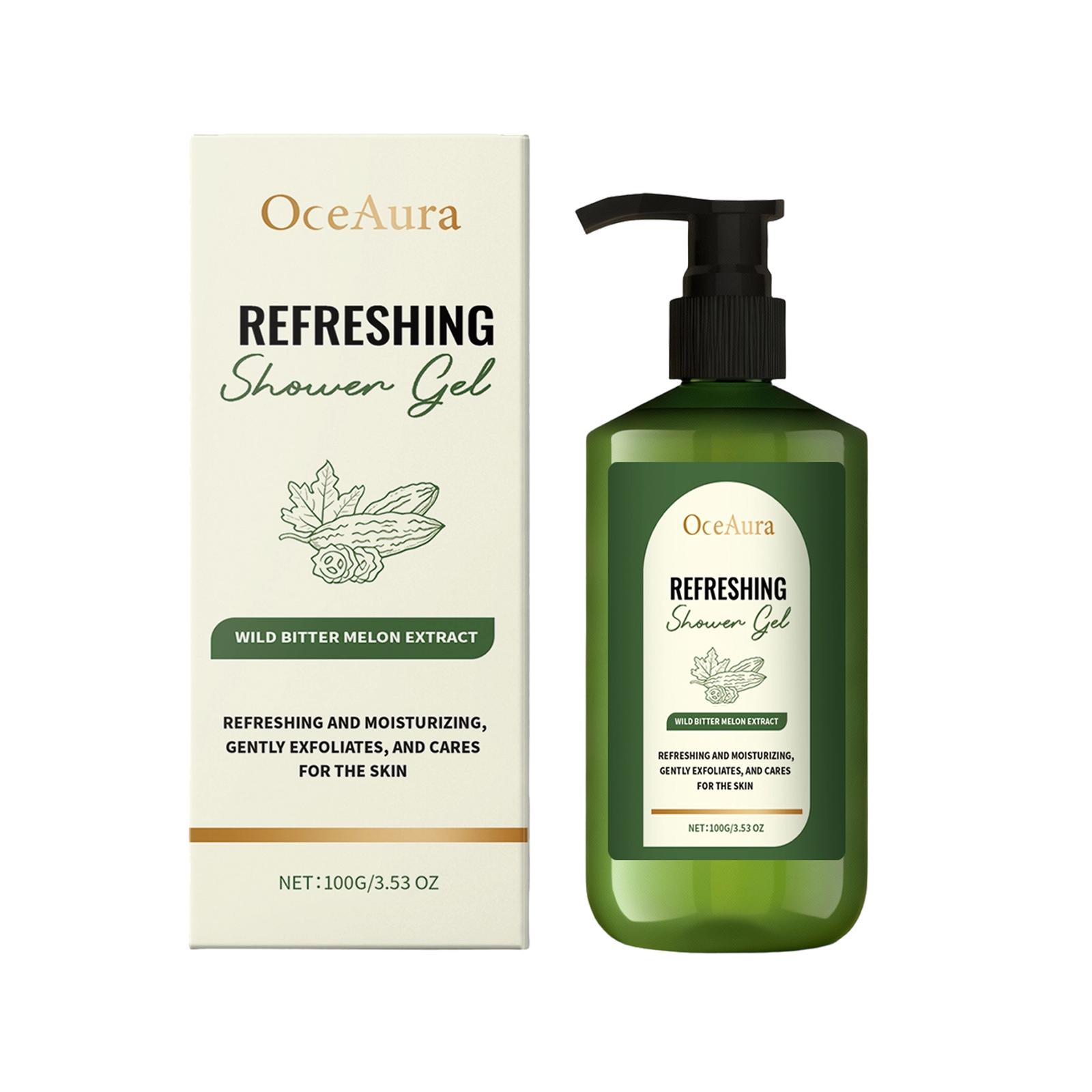 OceAura Bitter Gourd Refreshing Body Wash - Gentle daily cleansing for the body, with light foam and refreshing skin care.