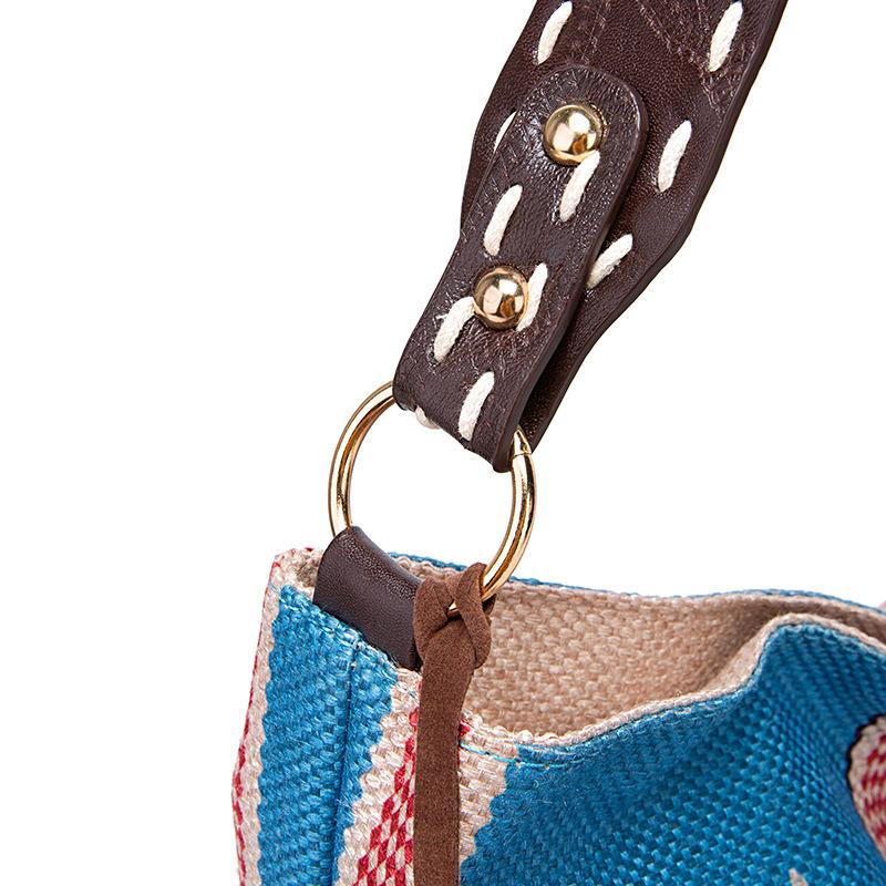 Ретро богемная сумка-сумка для женщин Европейская и американская тканая сумка ручной — фото 15