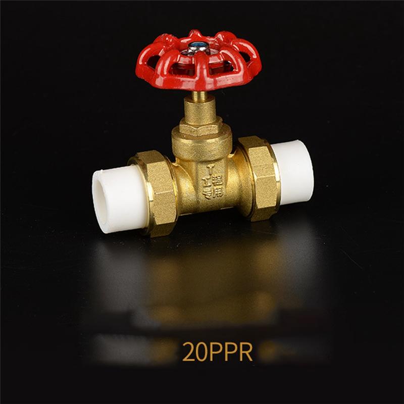 A03F-PPR Gate Valve Hot Melt Double Union Tap Water Pipe Switch