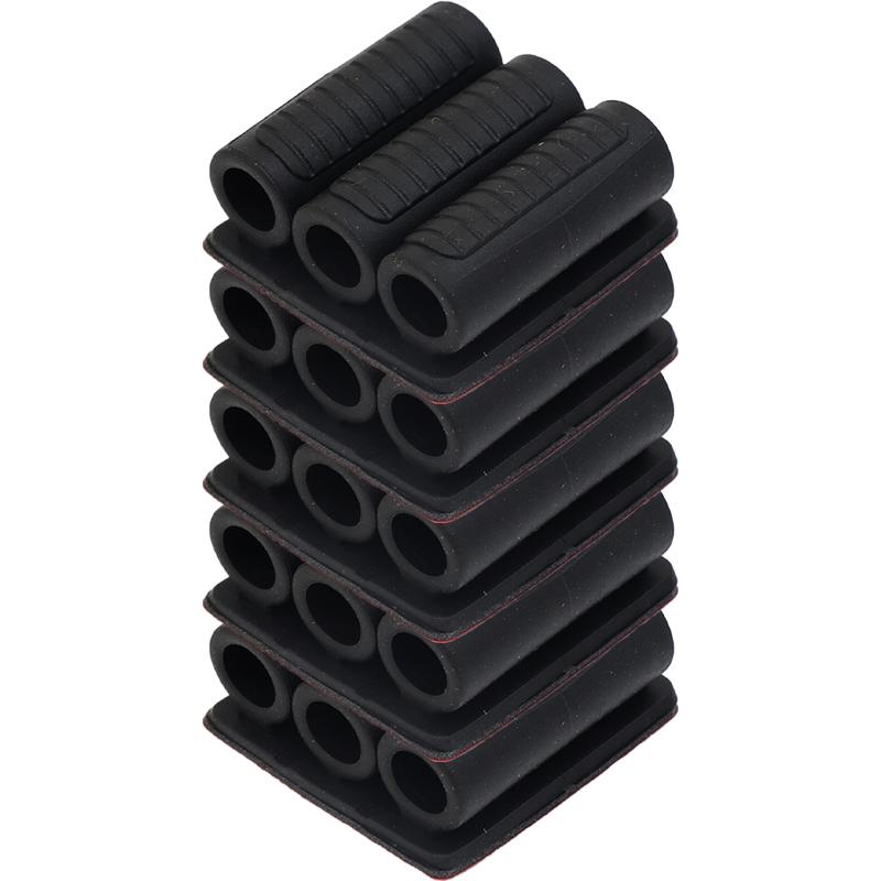 1/10pcs 3Holes Drill Add-on Quick Change Bits Holders Black Batch Head Storage Strip Most Portable Clip Power Tool Accessories
