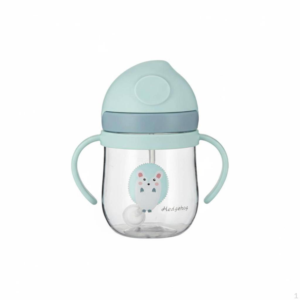 Versatile Drinking Tip Straw 360Degree cup° Infant Learning Cup with Handles