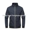 2024 Men's Winter Cotton Jacket: Youth Fashion Print, Warm Stand-up Collar