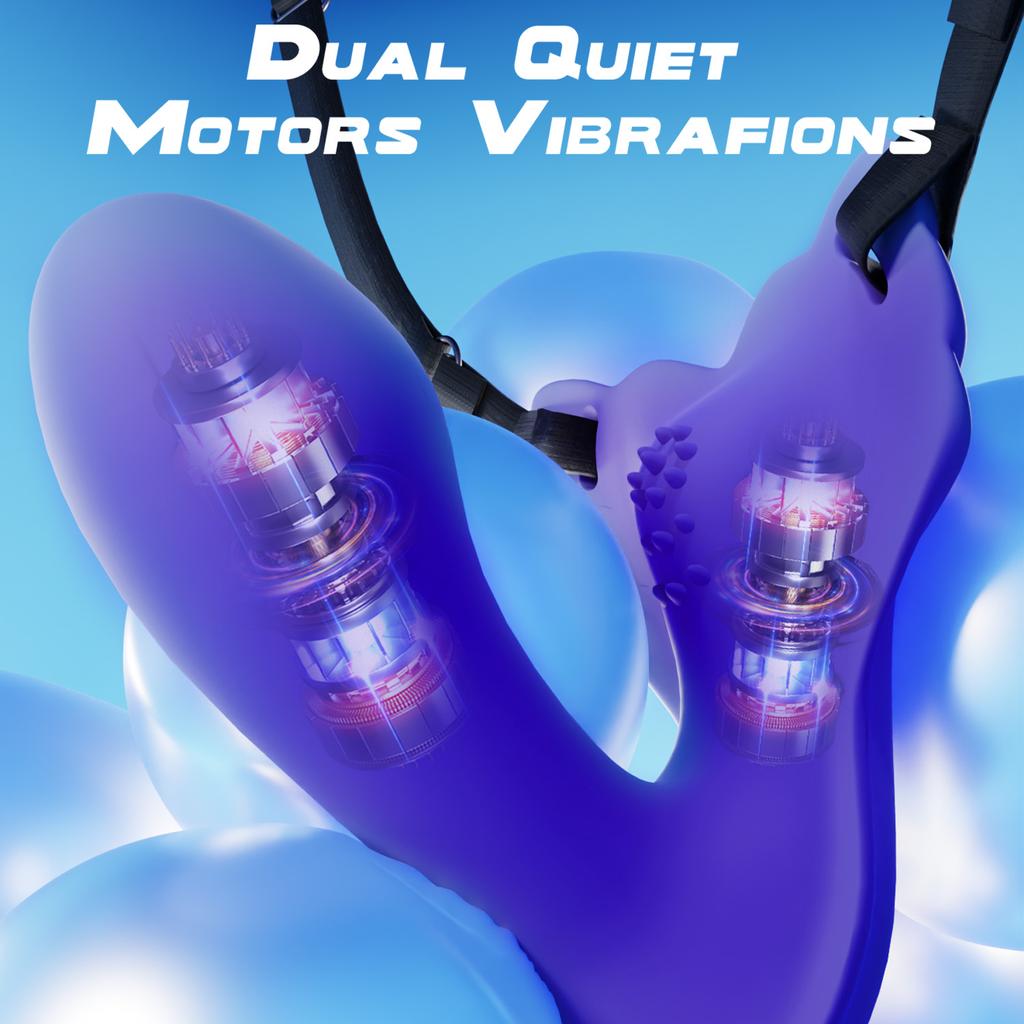 Mini Wearable Vibrator with 9 Vibration Modes Adult Portable Vibrating Thong Clitoral Stimulator Low Profile Mini Vibrator Female Sex Toys
