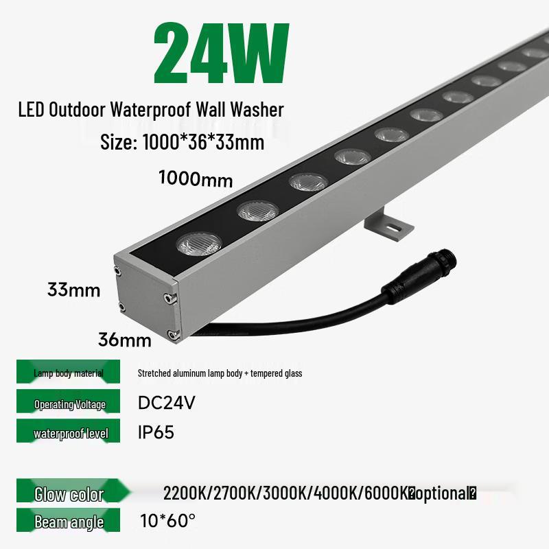 Outdoor Waterproof LED Wall Washer Light