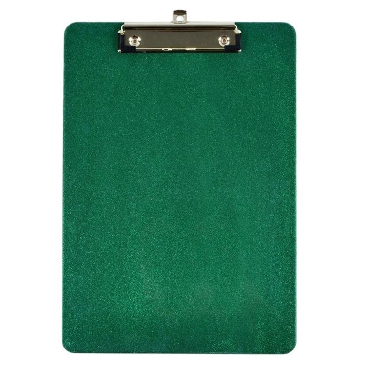 Glittering Acrylic Clipboard Document Organiser Writing Pad with Hanging Hook Metal Clip Artist Drawing Board 12x86Inch зелёный 679₽