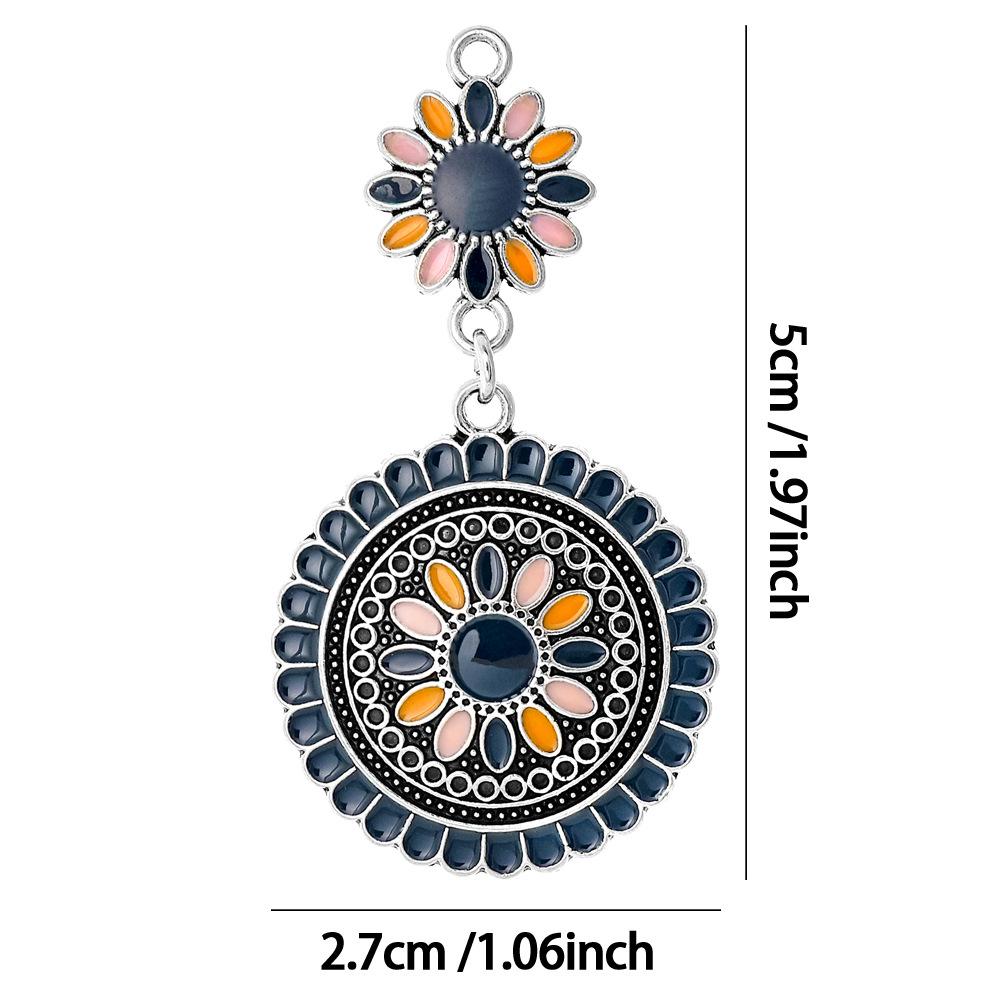 2026 New Arrival Bohemia Enameling Pendants for Women Earrings Necklaces Pendants Charms Jewelry Making DIY Jewelry Accessories