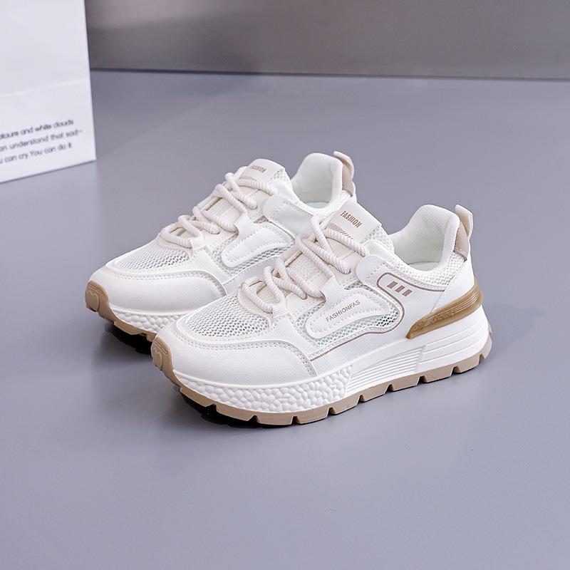 Spring Summer New Sneakers Women Outdoor Simple Running Shoes Platform Tennis Training Shoes Female Breathable Vulcanized Shoes