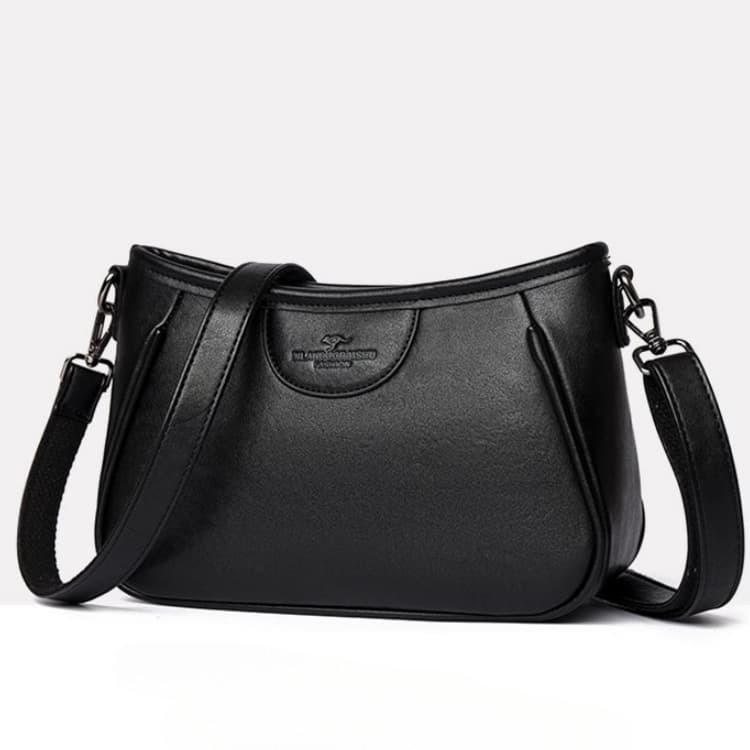 Soft Leather Simple Messenger Bag Women's Shoulder Bag