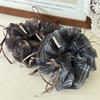 Sheer Gingham Scrunchies With Thin Ribbons Transparent Plaid Hair Ties Fairy Style Light Weight Hair Rope For Summer