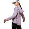 Anta Damen Trainingsserie Kapuzenpullover mit Reißverschluss und Raglan-Langarm Damen Oberteile Lila 162357702-1