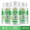 Green tea extract capsules, 1000 mg, containing EGCG and polyphenols, antioxidant, suitable for both men and women.