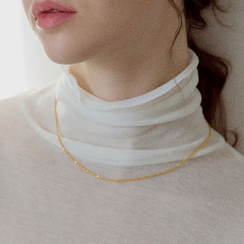 

NORMALLEE [Silver 925] Titi Necklace (S) Silver